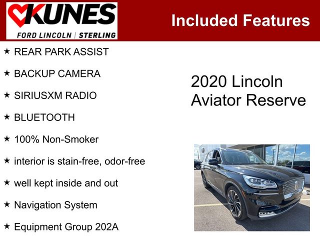 2020 Lincoln Aviator Reserve