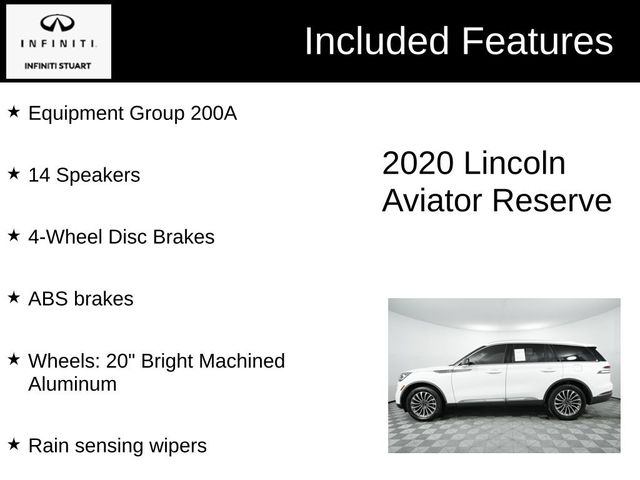 2020 Lincoln Aviator Reserve