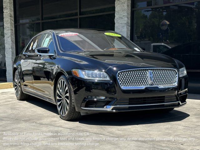 2020 Lincoln Continental Black Label