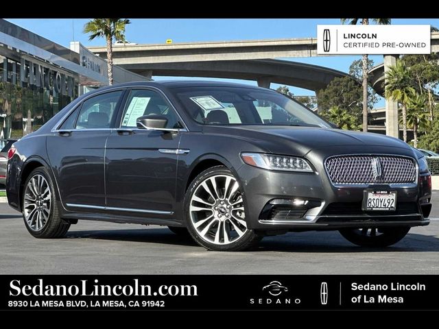 2020 Lincoln Continental Reserve