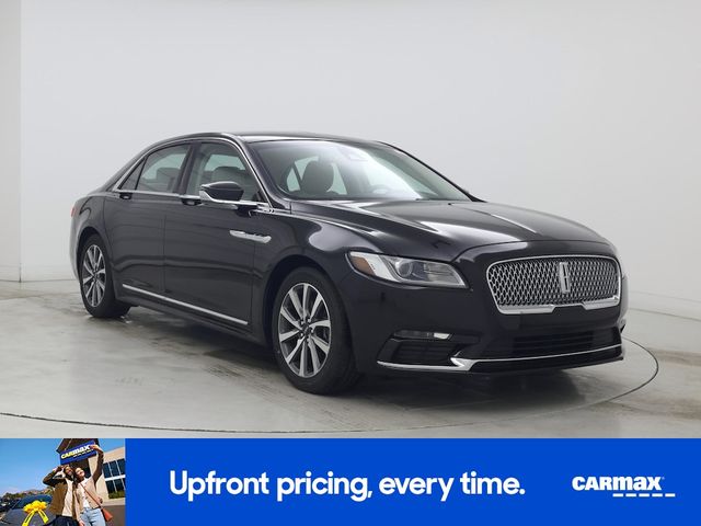 2020 Lincoln Continental Standard