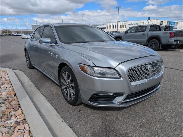 2020 Lincoln Continental Standard