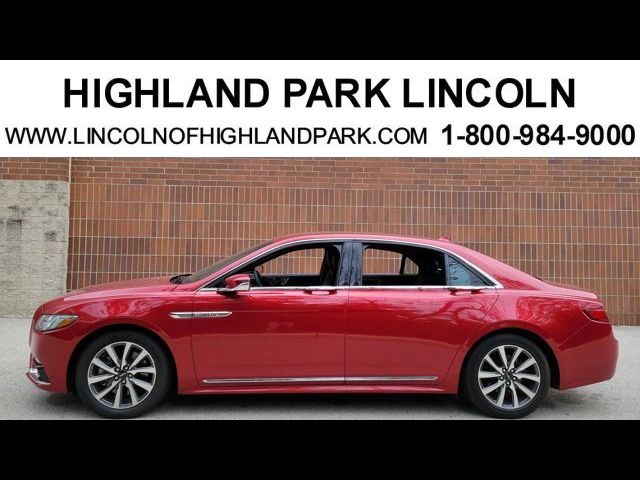 2020 Lincoln Continental Standard