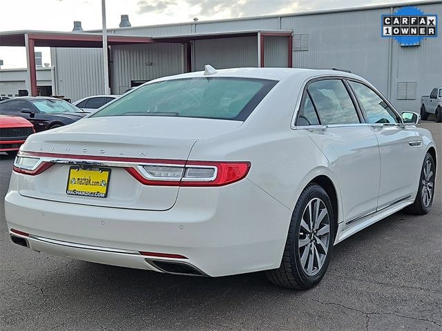 2020 Lincoln Continental Standard