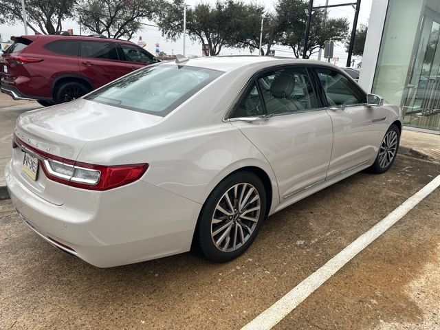 2020 Lincoln Continental Standard