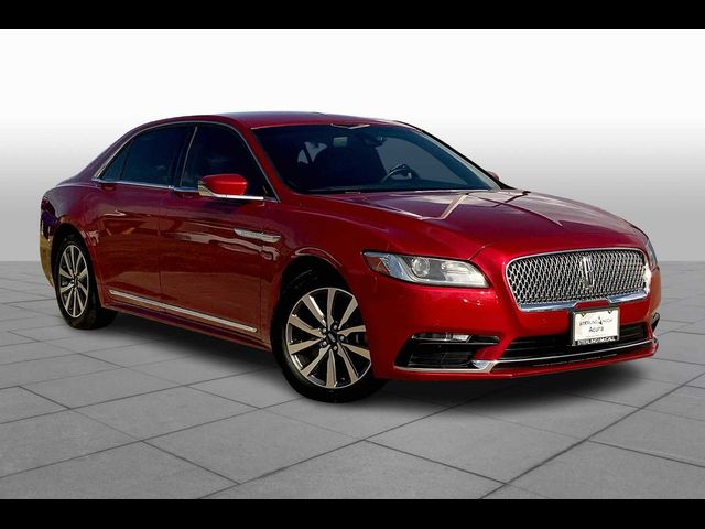 2020 Lincoln Continental Standard