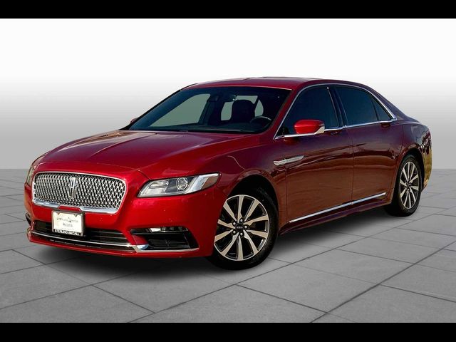 2020 Lincoln Continental Standard