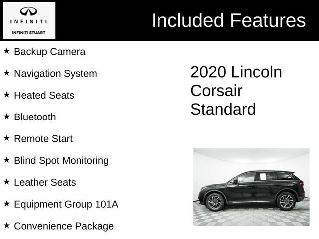 2020 Lincoln Corsair Standard