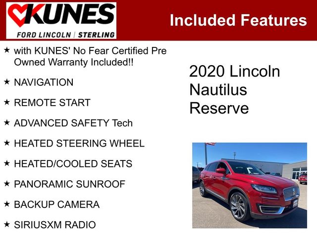 2020 Lincoln Nautilus Reserve