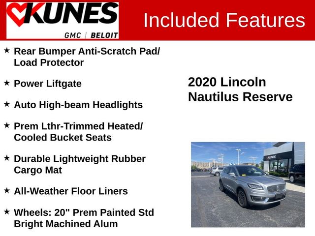 2020 Lincoln Nautilus Reserve