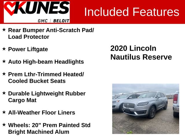 2020 Lincoln Nautilus Reserve