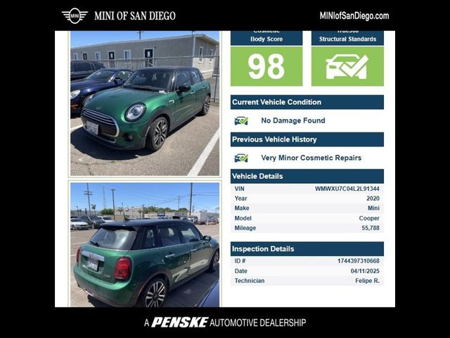 2020 MINI Cooper Hardtop Base