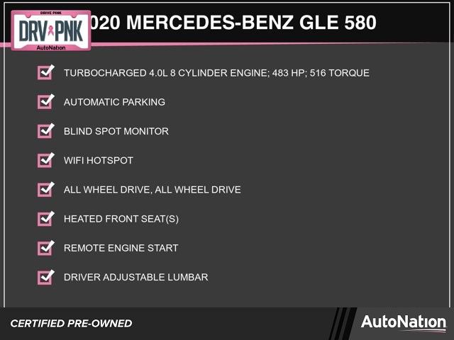 2020 Mercedes-Benz GLE 580