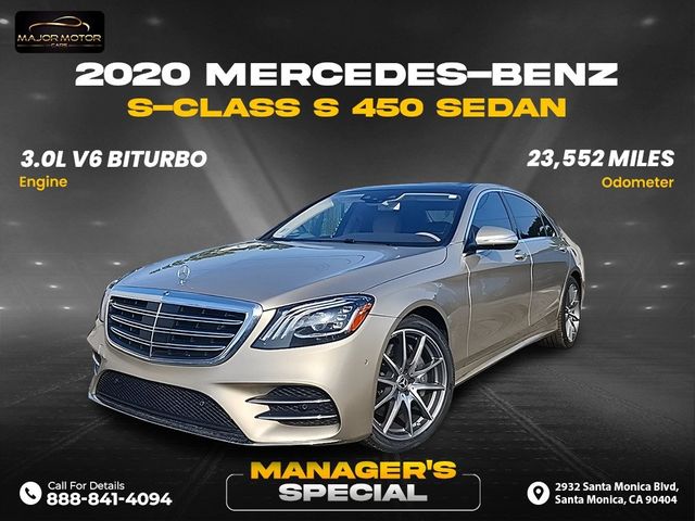 2020 Mercedes-Benz S-Class 450