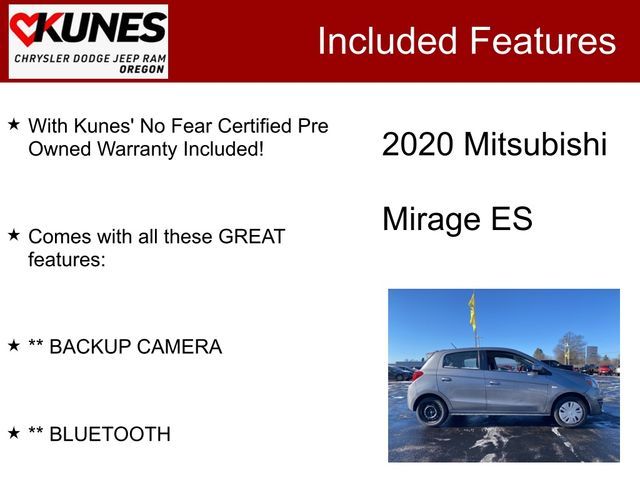 2020 Mitsubishi Mirage 