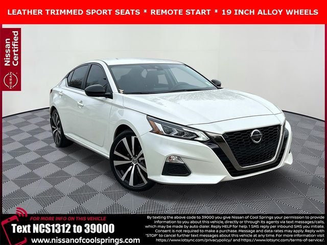 2020 Nissan Altima 2.5 SR