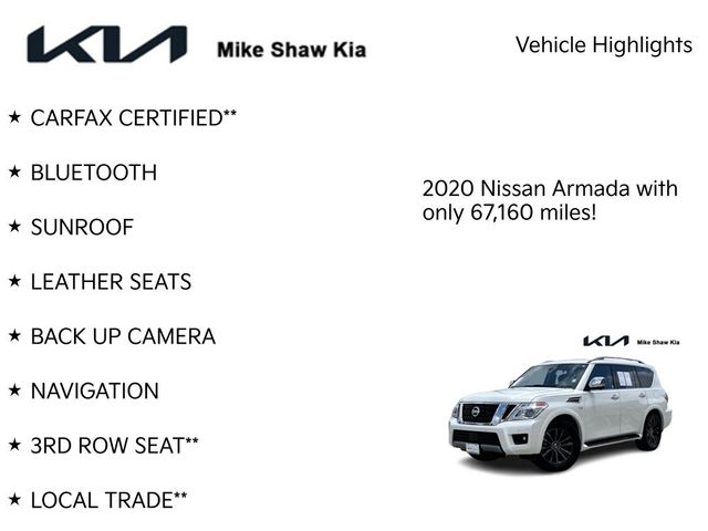 2020 Nissan Armada Platinum