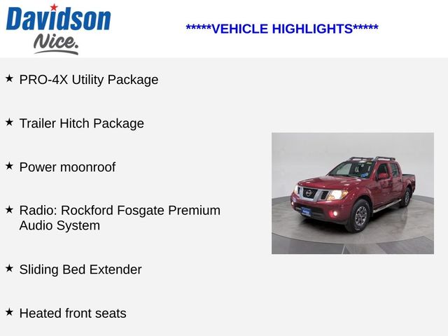 2020 Nissan Frontier PRO-4X