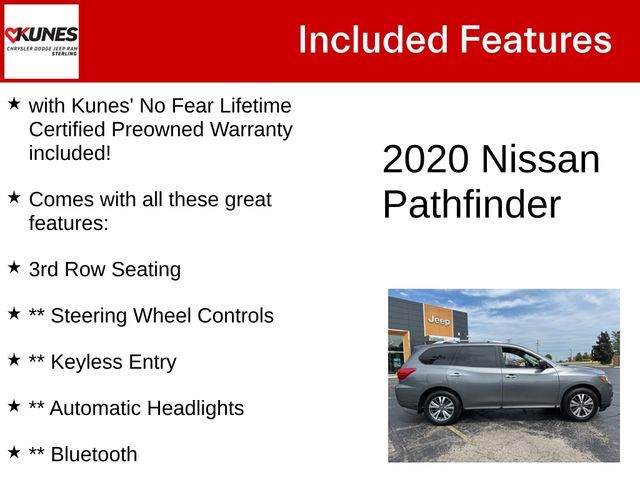 2020 Nissan Pathfinder S