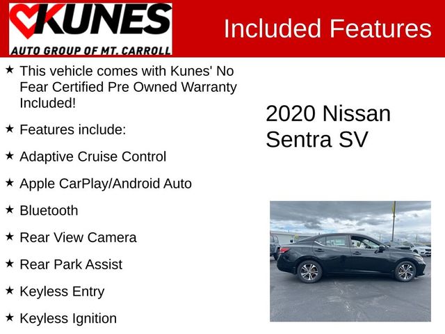 2020 Nissan Sentra SV