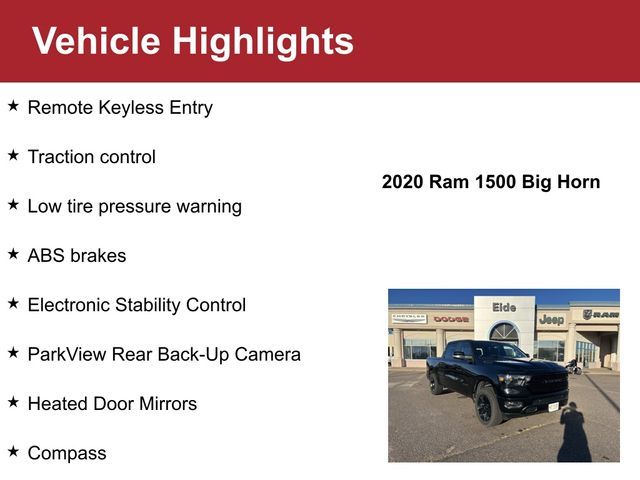 2020 Ram 1500 Big Horn