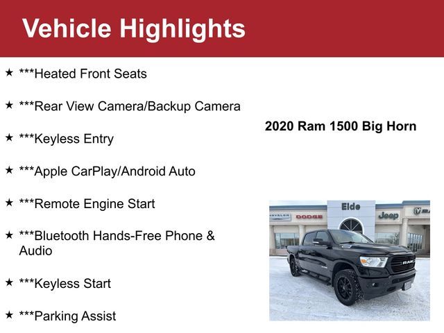 2020 Ram 1500 Big Horn