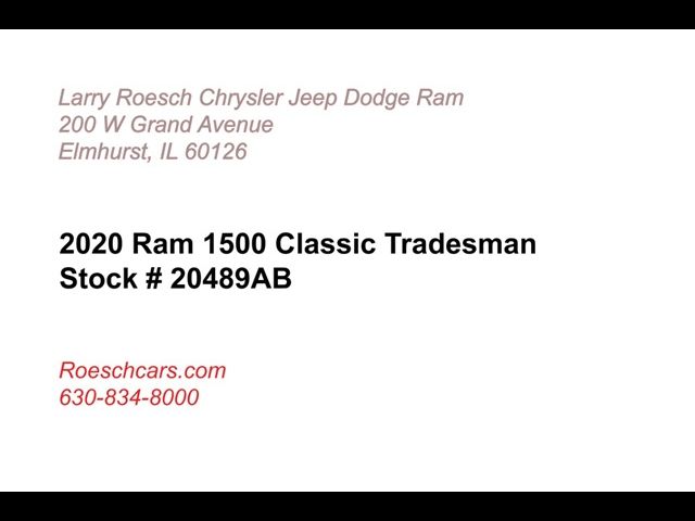 2020 Ram 1500 Classic Tradesman