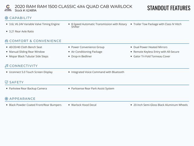 2020 Ram 1500 Classic Warlock