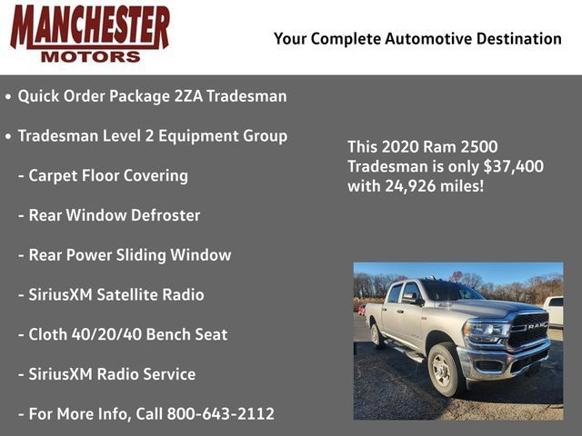 2020 Ram 2500 Tradesman