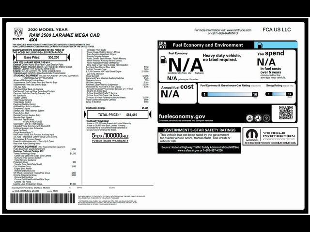 2020 Ram 3500 Laramie