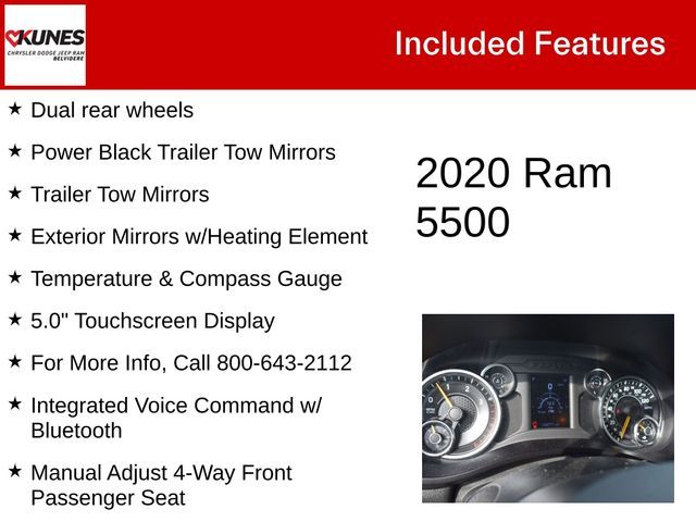2020 Ram 5500 Tradesman