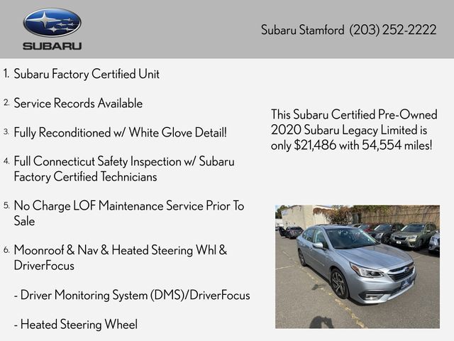 2020 Subaru Legacy Limited