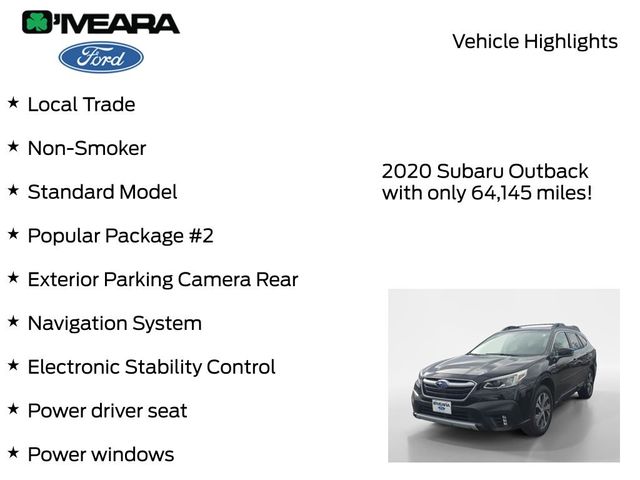 2020 Subaru Outback Limited XT