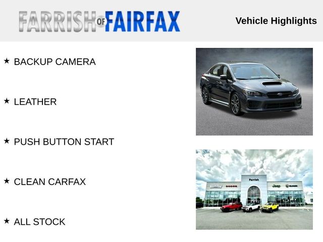 2020 Subaru WRX STI