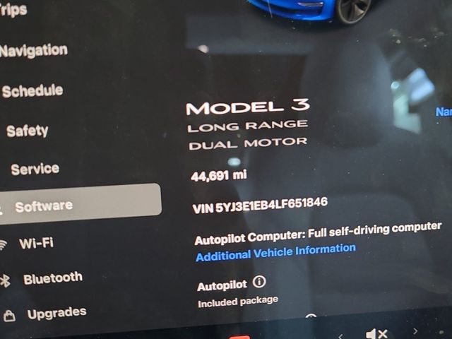 2020 Tesla Model 3 Long Range