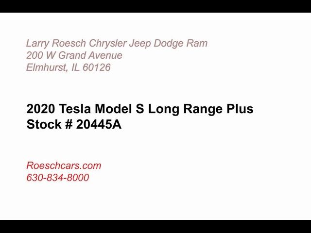 2020 Tesla Model S Long Range Plus