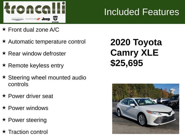 2020 Toyota Camry XLE