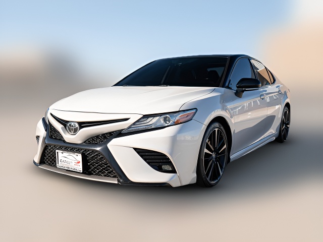 Used 2019 Silver Toyota Camry Sedan For Sale in Washington