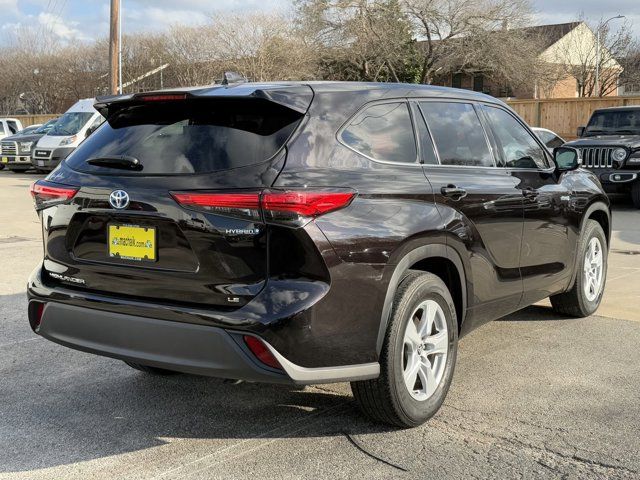 2020 Toyota Highlander Hybrid LE