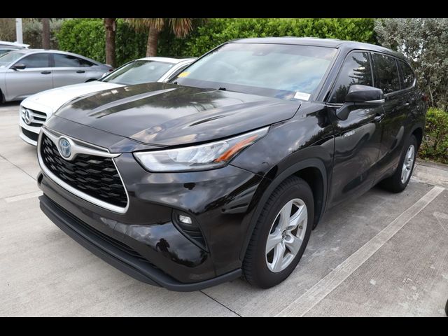 2020 Toyota Highlander Hybrid LE