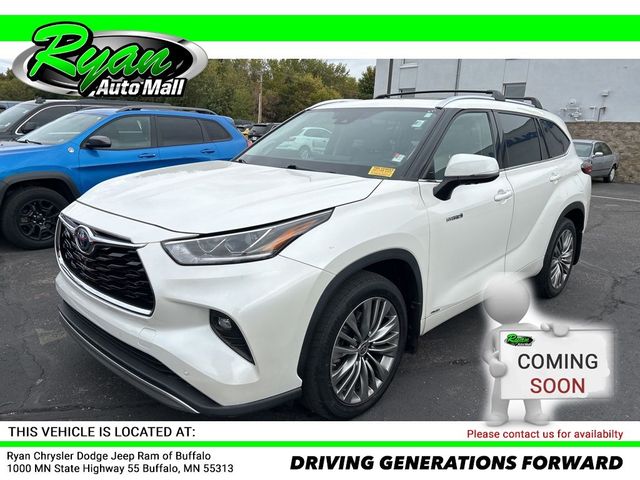 2020 Toyota Highlander Hybrid Platinum