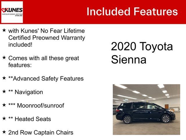 2020 Toyota Sienna 