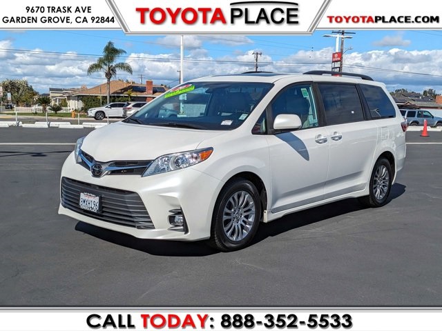 Used 2020 White Toyota Sienna for Sale in Los Angeles CA