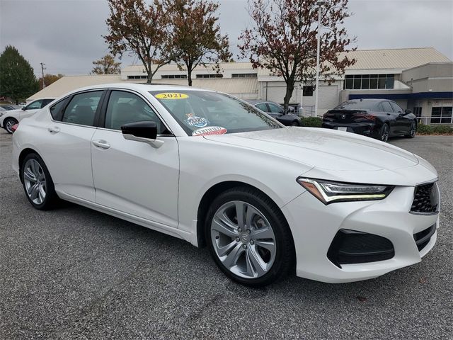 2021 Acura TLX Technology