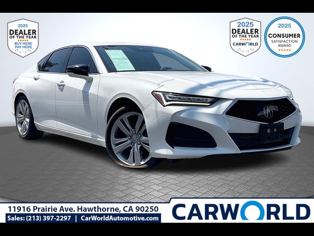 2021 Acura TLX Technology