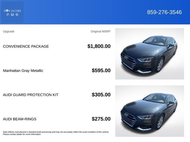 2021 Audi A4 Premium