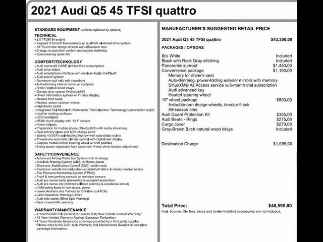 2021 Audi Q5 Premium