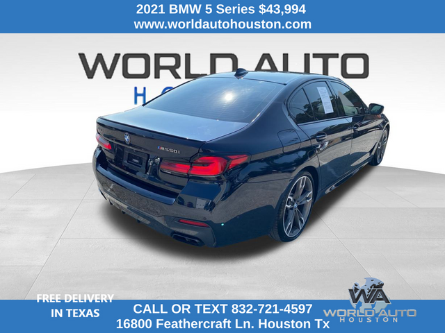 2021 BMW 5 Series M550i xDrive