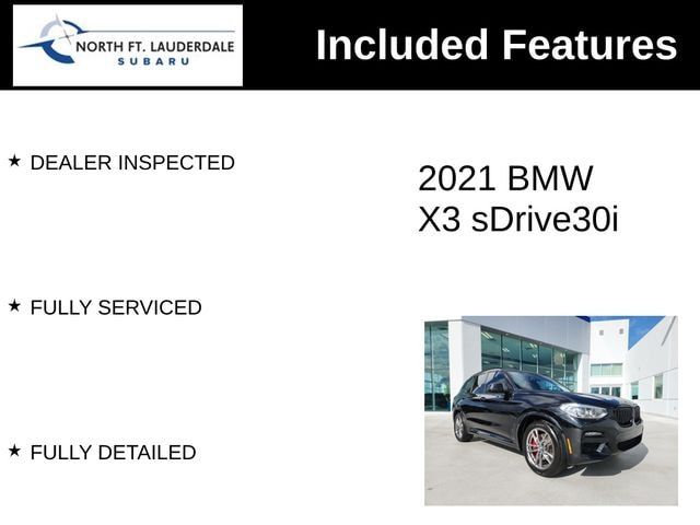 2021 BMW X3 sDrive30i