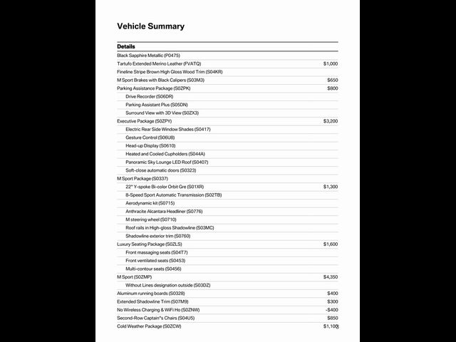 2021 BMW X7 xDrive40i